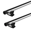 Dachträger Thule mit SlideBar Hyundai Palisade 5-T SUV Bündige Schienen 19-24