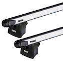 Dachträger Thule mit SlideBar Proton Wira 4-T Sedan Befestigungspunkte 00-07