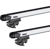 Dachträger Thule mit SlideBar Volkswagen Golf Plus 5-T Hatchback Dachreling 05-08