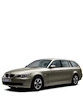 Dachträger Thule mit SquareBar BMW 5-series Touring 5-T Estate Dachreling 01-03