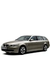 Dachträger Thule mit SquareBar BMW 5-series Touring (E61) 5-T Estate Dachreling 04-10