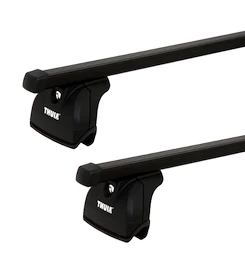 Dachträger Thule mit SquareBar Chery Tiggo 5 5-T SUV Bündige Schienen 15-24