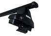 Dachträger Thule mit SquareBar Daewoo Lanos 5-T Hatchback Normales Dach 00-03