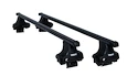 Dachträger Thule mit SquareBar Daewoo Lanos 5-T Hatchback Normales Dach 00-03