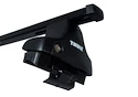 Dachträger Thule mit SquareBar Fiat Grande Punto 3-T Hatchback Normales Dach 05-12