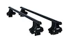 Dachträger Thule mit SquareBar Ford F-250/350 4-T Double-cab Normales Dach 00+