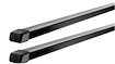 Dachträger Thule mit SquareBar Ford Ranger 4-T Double-cab Normales Dach 00-02