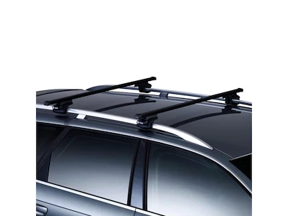 Dachträger Thule mit SquareBar Hyundai Starex 4-T MPV Dachreling 00-07