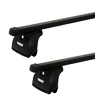 Dachträger Thule mit SquareBar Jeep Commander (Standard Crossbars) 5-T SUV T-Profil 06+