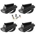Dachträger Thule mit SquareBar Jeep Grand Cherokee 5-T SUV Dachreling 02-10