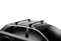 Dachträger Thule mit SquareBar Jeep Grand Cherokee Limited 5-T SUV Dachreling 05-21