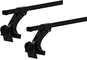Dachträger Thule mit SquareBar Lada 2121 Niva 3-T SUV Regenleisten 00-24