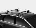 Dachträger Thule mit SquareBar Mini Clubman (F54) 5-T Hatchback Bündige Schienen 16+