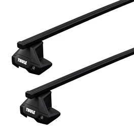 Dachträger Thule mit SquareBar Nissan Frontier 4-T Double-cab Normales Dach 05-15