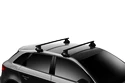Dachträger Thule mit SquareBar Opel Crossland X 5-T SUV Normales Dach 17+