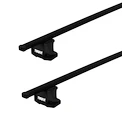 Dachträger Thule mit SquareBar Renault Clio (Mk III) 5-T Hatchback Befestigungspunkte 05-14