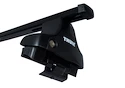 Dachträger Thule mit SquareBar Toyota Yaris 5-T Hatchback Normales Dach 05-11