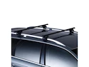 Dachträger Thule mit SquareBar Volkswagen Touran I (1T) 5-T MPV Dachreling 03-15