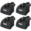 Dachträger Thule mit SquareBar Volkswagen Touran II (5T) 5-T MPV Dachreling 15-24