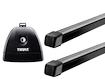 Dachträger Thule mit SquareBar Volkswagen Transporter (T6) 4-T Double-cab Befestigungspunkte 15+