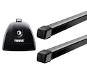 Dachträger Thule mit SquareBar Volkswagen Transporter (T6) 4-T Double-cab Befestigungspunkte 15-24