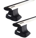 Dachträger Thule mit WingBar Audi Q2 5-T SUV Normales Dach 17+