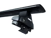 Dachträger Thule mit WingBar Black Dodge Ram 3500 4-T Double-cab Normales Dach 02-09