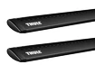 Dachträger Thule mit WingBar Black Ford Ranger 4-T Double-cab Normales Dach 00-02