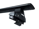 Dachträger Thule mit WingBar Black Isuzu i-350/i-370 4-T Double-cab Normales Dach 06-09