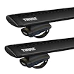 Dachträger Thule mit WingBar Black Jeep Renegade 5-T SUV Dachreling 15-24