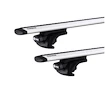 Dachträger Thule mit WingBar Black Mitsubishi Challenger 5-T SUV Dachreling 00-16