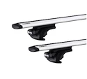 Dachträger Thule mit WingBar Black Opel Frontera 5-T SUV Dachreling 00-04