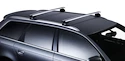 Dachträger Thule mit WingBar Fiat Doblo 5-T Van Befestigungspunkte 00-09