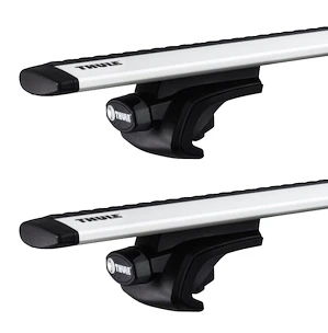 Dachträger Thule mit WingBar Ford Focus 5-T Estate Dachreling 08-11