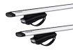Dachträger Thule mit WingBar Jeep Cherokee Renegade 5-T SUV Dachreling 05-13