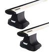 Dachträger Thule mit WingBar Mitsubishi Attrage 4-T Sedan Normales Dach 13-24