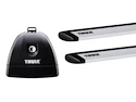 Dachträger Thule mit WingBar Opel Corsa C 3-T Hatchback Befestigungspunkte 01-03