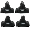 Dachträger Thule mit WingBar Suzuki Swift 5-T Hatchback Normales Dach 05-09