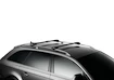 Dachträger Thule WingBar Edge Black BMW X5 5-T SUV Dachreling 00-03