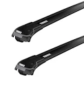 Dachträger Thule WingBar Edge Black Chevrolet Rezzo 5-T Estate Dachreling 00-04