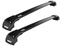 Dachträger Thule WingBar Edge Black Kia Carens (Mk II) 5-T MPV Bündige Schienen 07-12