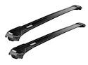 Dachträger Thule WingBar Edge Black Renault Laguna II 5-T Estate Dachreling 01-07