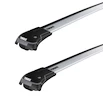 Dachträger Thule WingBar Edge Jeep Renegade 5-T SUV Dachreling 15-24