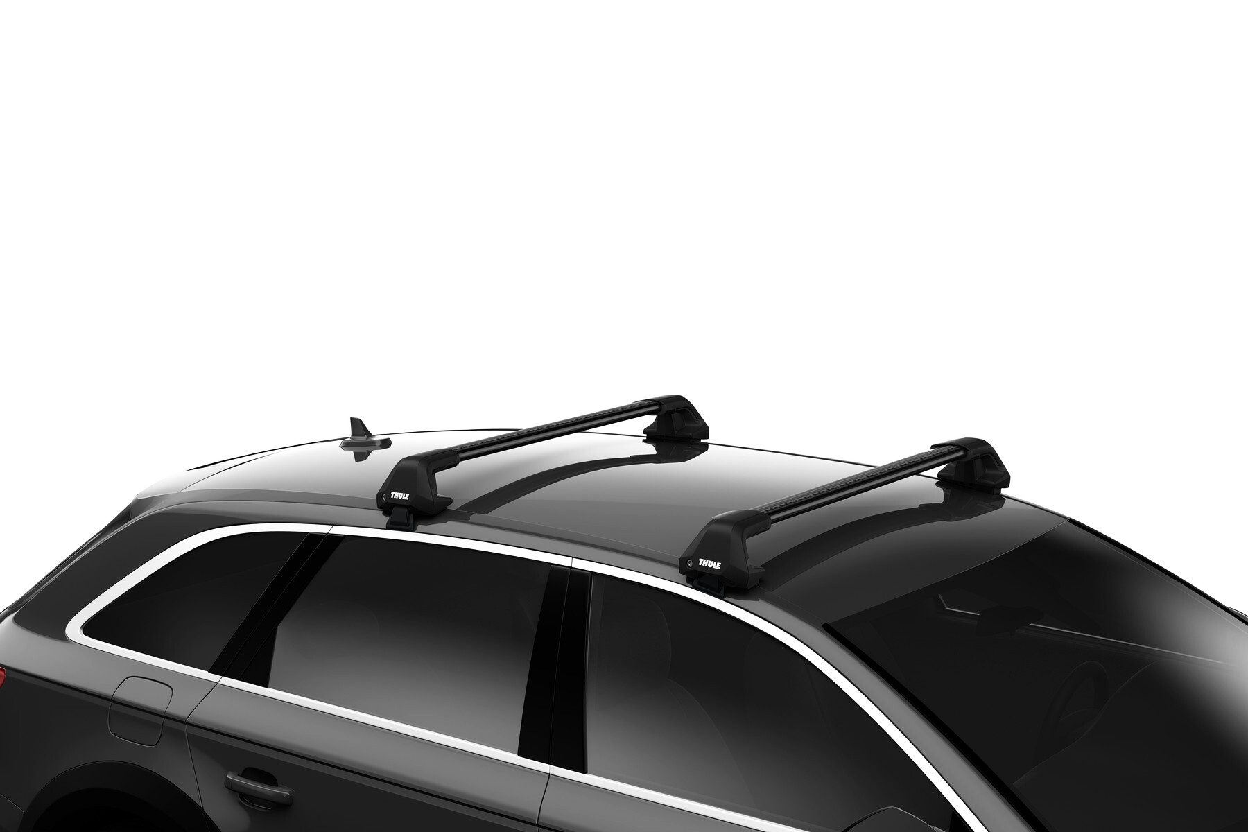 Dachträger Thule Edge Black AUDI A3 Sportback (8P) 5-T Hatchback Normales Dach 04-12