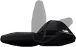 Dachträger Thule mit EVO WingBar Black DACIA Dokker 5-T MPV Dachreling 12+