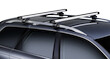 Dachträger Thule mit SlideBar BMW 3-series GT 5-T Hatchback Befestigungspunkte 13+