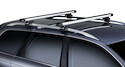 Dachträger Thule mit SlideBar BMW X5 5-T SUV Bündige Schienen 14-18