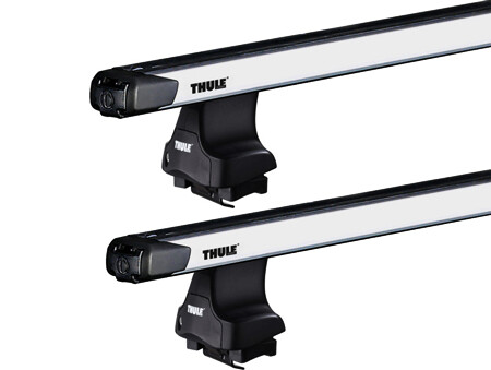 Dachträger Thule mit SlideBar MAZDA BT-50 4-T Extended-cab Normales Dach 07-11