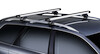 Dachträger Thule mit SlideBar PORSCHE Cayenne 5-T SUV Dachreling 02-09