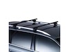 Dachträger Thule mit SquareBar CHEVROLET Captiva 5-T SUV Dachreling 06+
